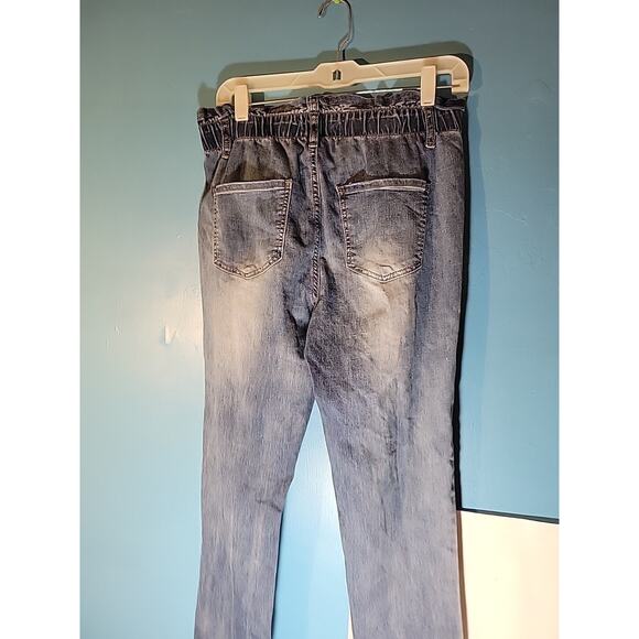 Track 23 Womens Distressed Denim Jeggings Size 9/10 - Picture 4 of 7